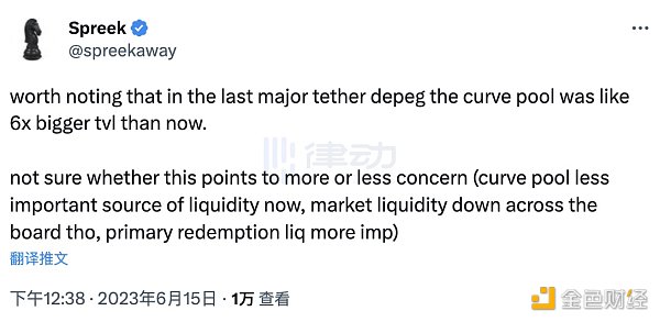 USDT面临严重抛压 是做市商们在退出吗？