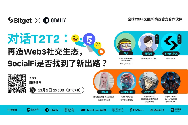 对话T2T2：再造Web3社交生态，SocialFi是否找到了新出路？