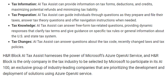 用ChatGPT，帮500万用户报税！全球最大税务机构之一与微软合作