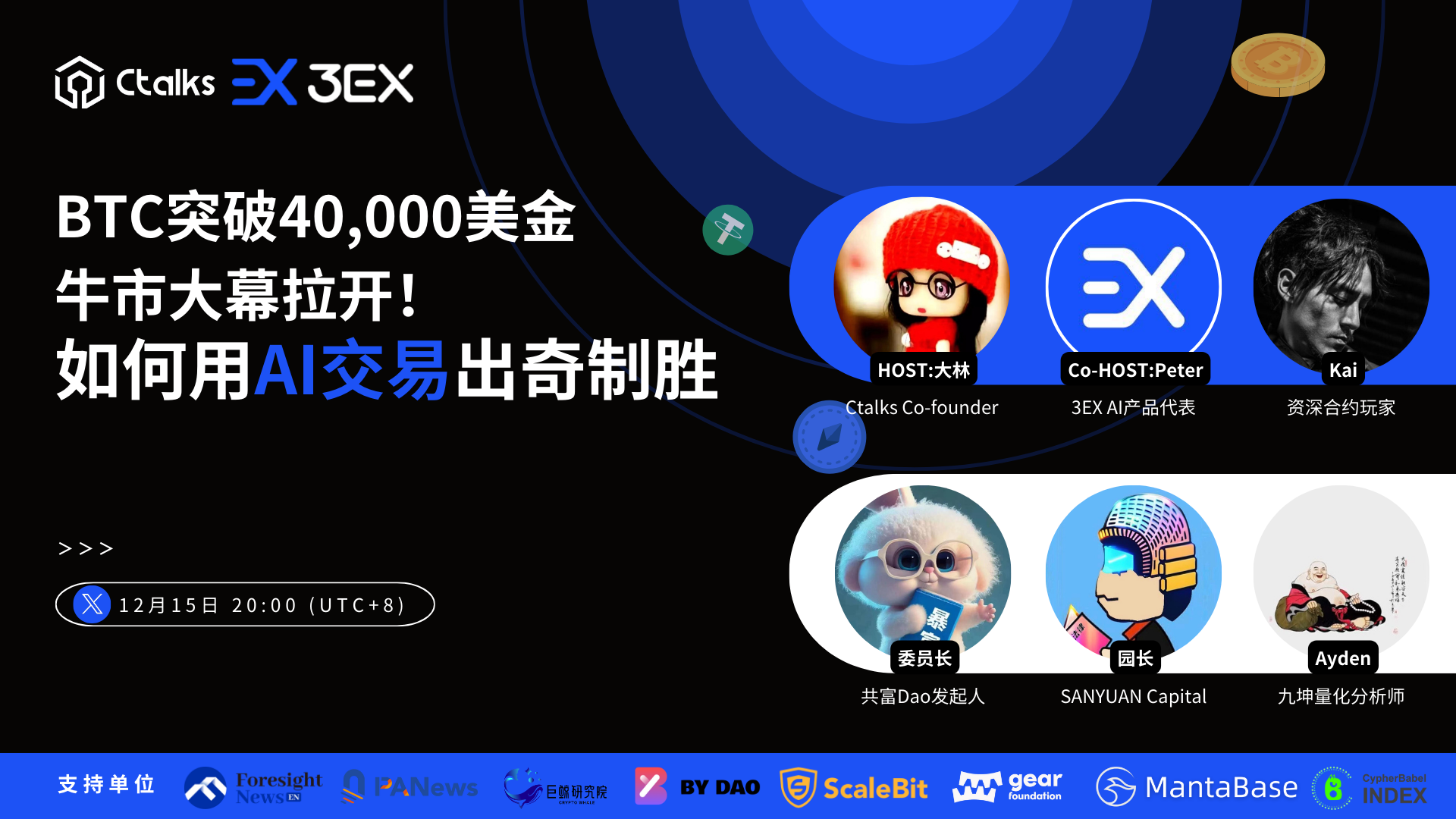 BTC突破40,000美金，牛市大幕拉开！如何用“AI交易”出奇制胜？