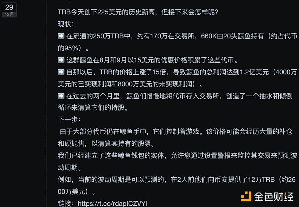 「独家」又现经典战法！妖币TRB到底是如何做到血洗市场的_aicoin_图1