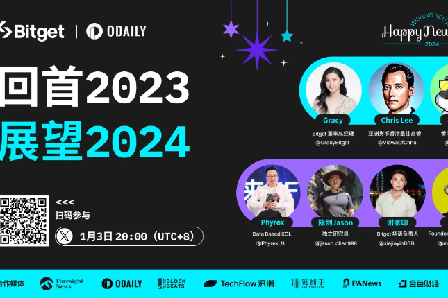 Bitget & ODAILY联合AMA实录：回首2023，展望2024