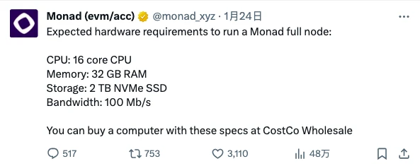 解析Monad：Layer1赛道的潜在颠覆者