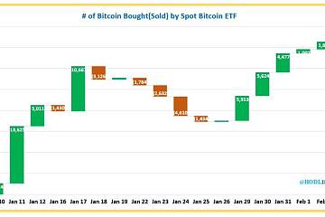 美国比特币现货ETF推出以来已净买入约3.8万枚比特币