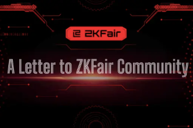 ​ZKFair Community: 致所有人的一封信