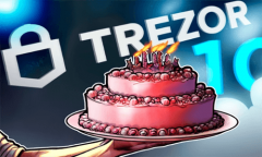 以太坊九周年，Trezor硬件