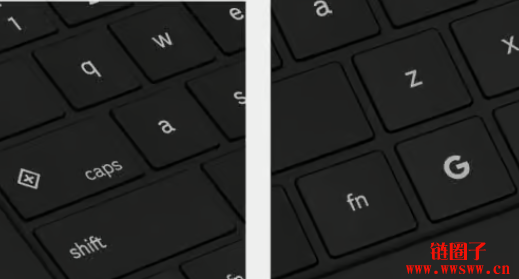 Google更改键盘布局，在Chromebook加入 AI功能按键